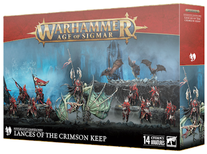 WARHAMMER AGE OF SIGMAR BATTLEFORCE: LANCES OF THE CRIMSON KEEP