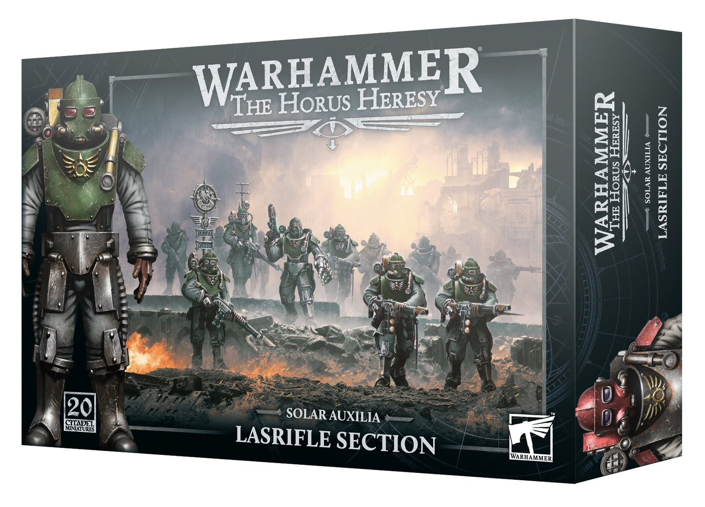 HORUS HERESY SOLAR AUXILIA: LASRIFLE SECTION