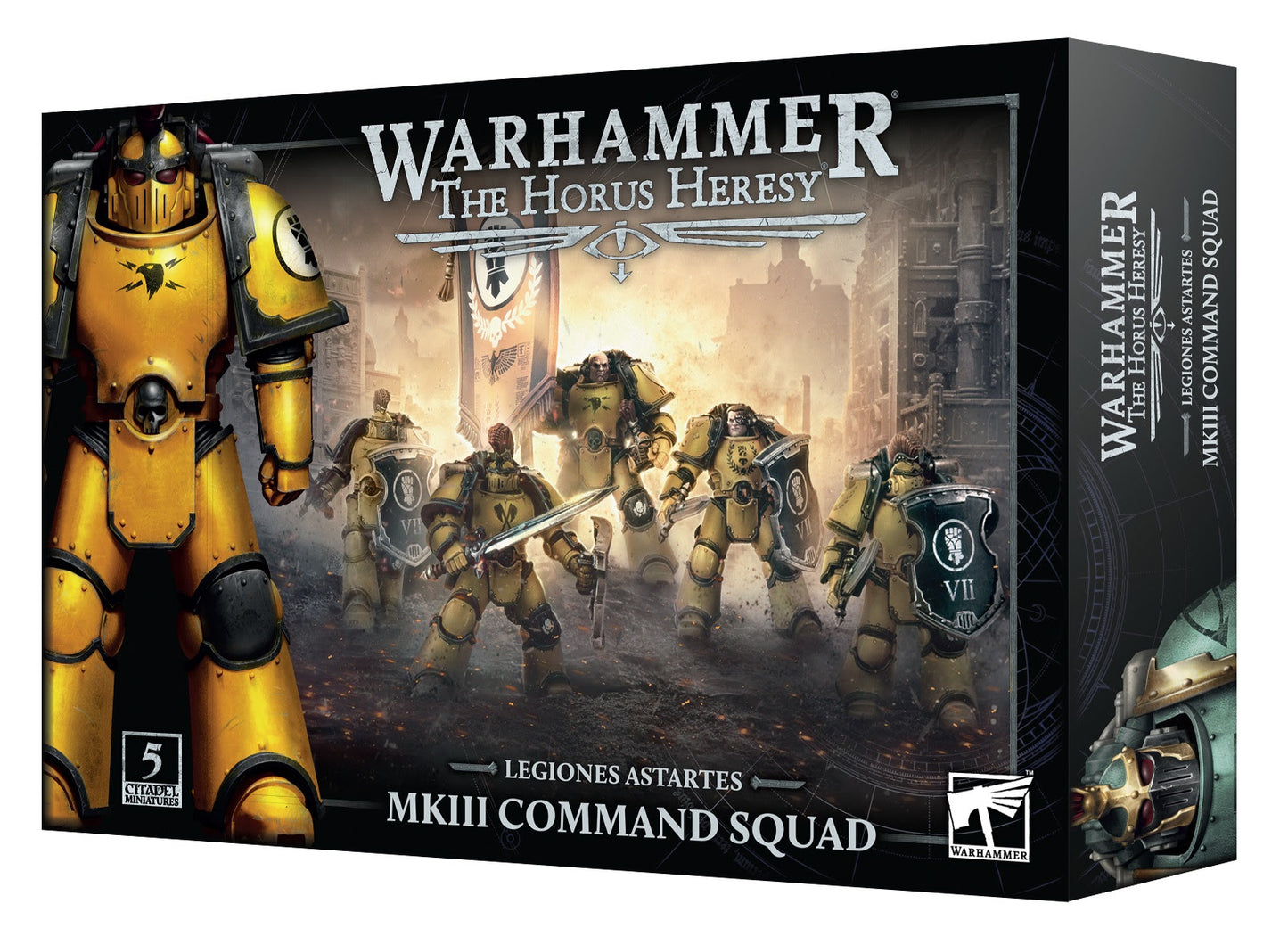 HORUS HERESY LEGIONES ASTARTES: MKIII COMMAND SQUAD