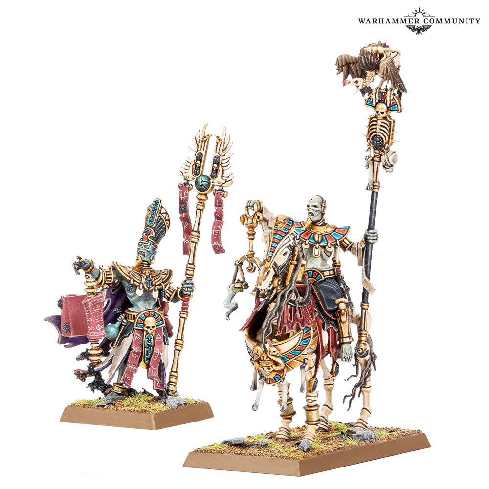 TOMB KINGS OF KHEMRI: LICHE PRIESTS