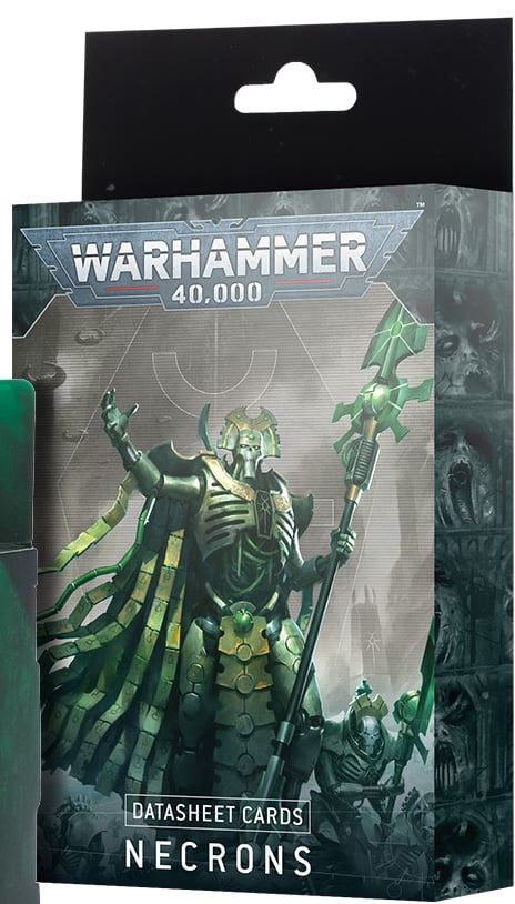 CODEX DATESHEET CARDS: NECRONS (ENG)