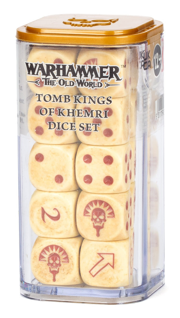 THE OLD WORLD DICE SET: TOMB KINGS OF KHEMRI
