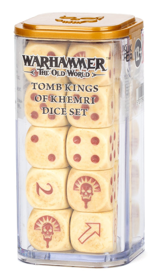 THE OLD WORLD DICE SET: TOMB KINGS OF KHEMRI
