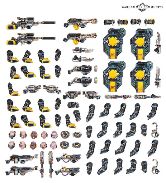 NECROMUNDA WEAPONS & UPGRADES: ENFORCER