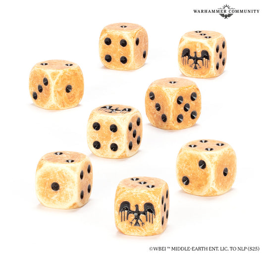 LORD OF THE RINGS DICE SET: HILL TRIBESMEN