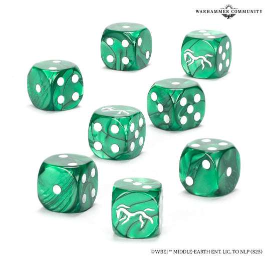LORD OF THE RINGS DICE SET: ROHIRRIM DICE