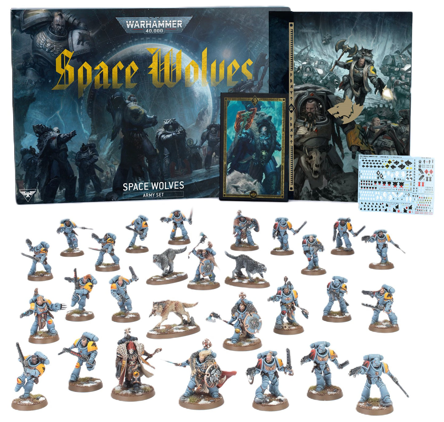 WARHAMMER 40000 ARMYSET: SPACE WOLVES (ENGLISH)