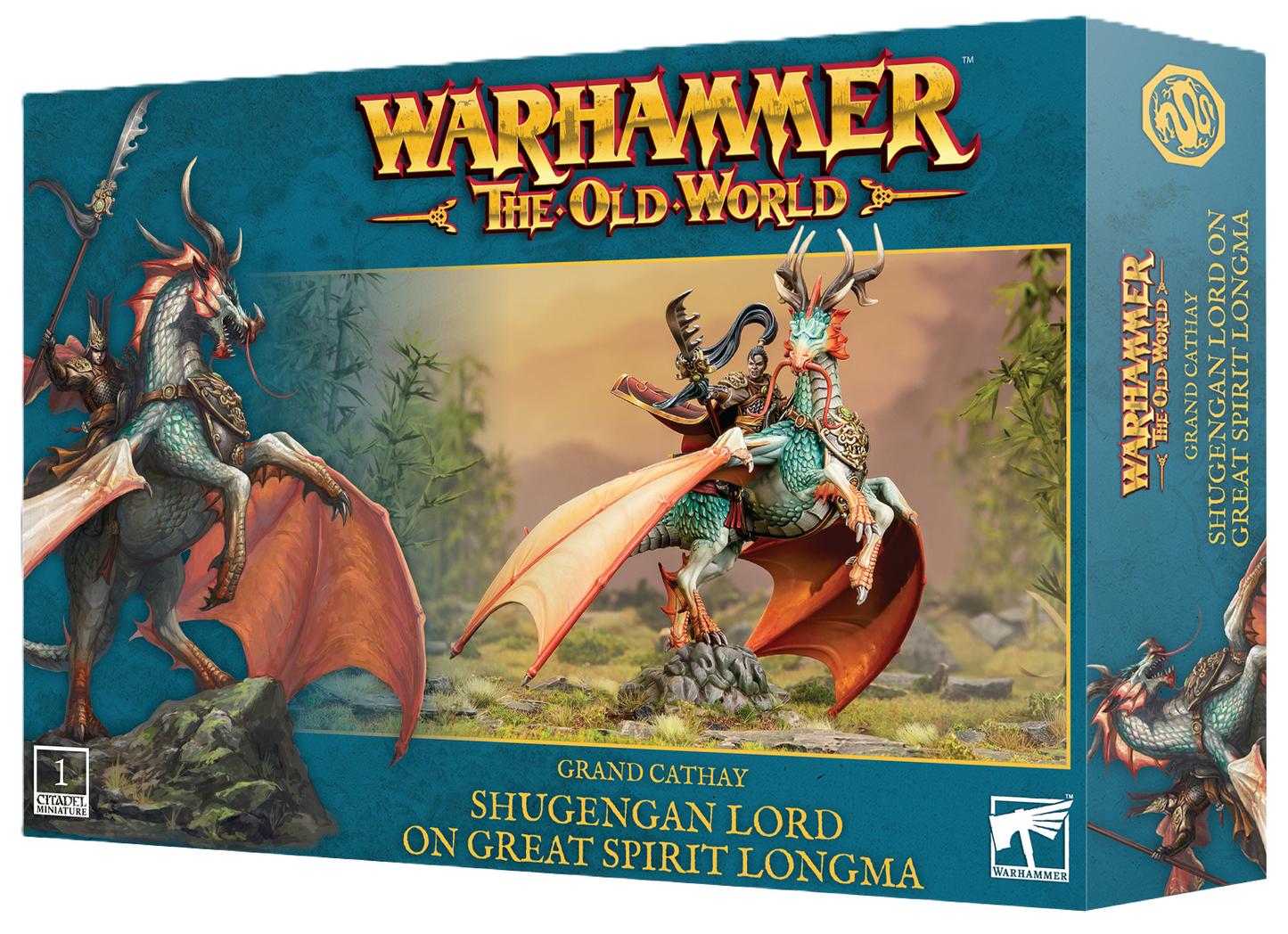 GRAND CATHAY: SHUGENGAN LORD ON GREAT SPIRIT LONGMA