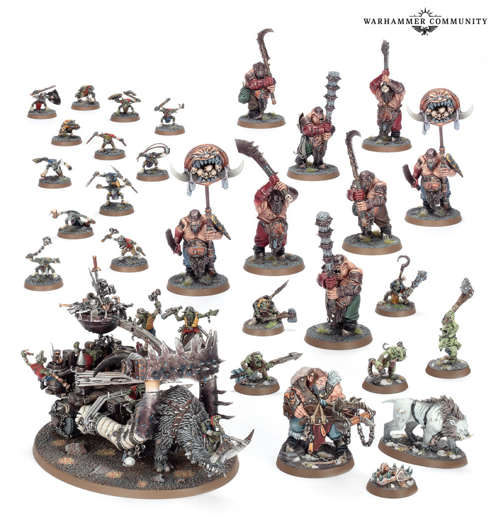 AGE OF SIGMAR SPEARHEAD: OGOR MAWTRIBES SCRAPGLUTT