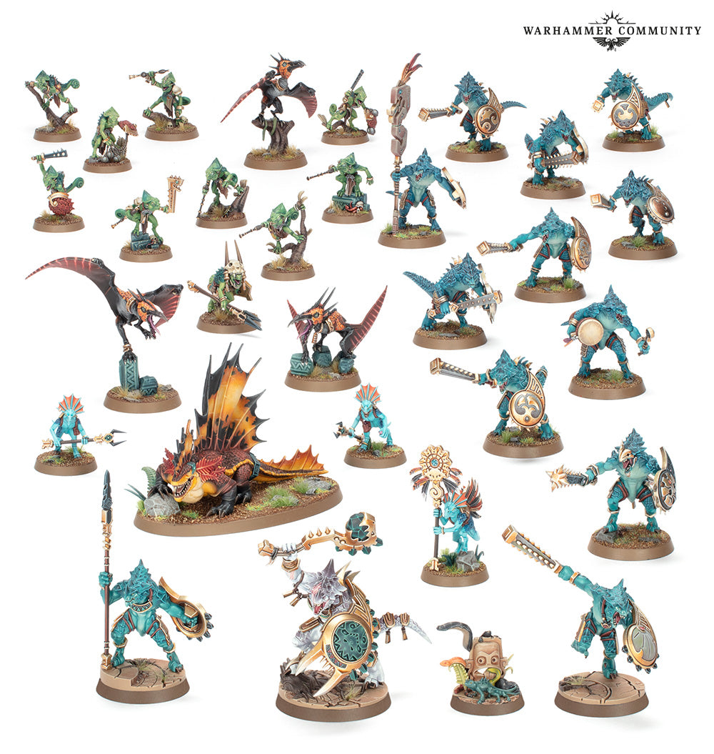 AGE OF SIGMAR SPEARHEAD: SERAPHON SUNBLOODED PROWLERS