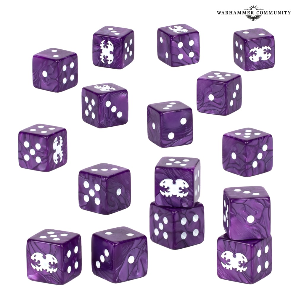 WARHAMMER 40000: TYRANIDS DICE