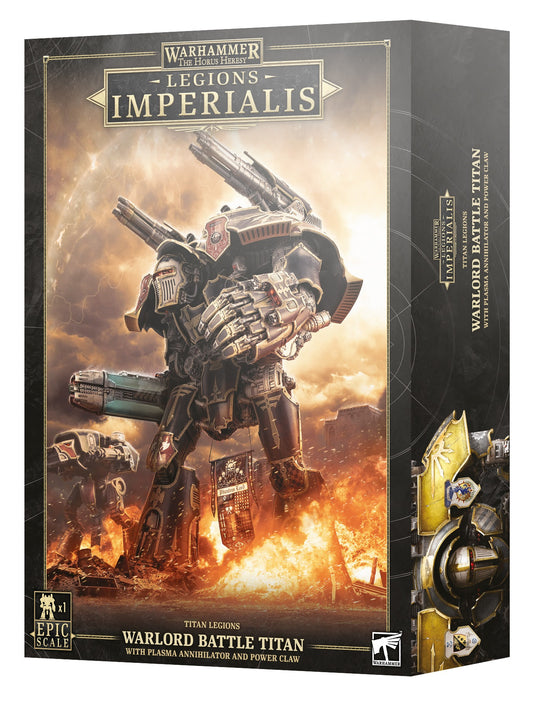 LEGIONS IMPERIALIS TITANS: WARLORD TITAN WITH PLASMA ANNIHILATOR