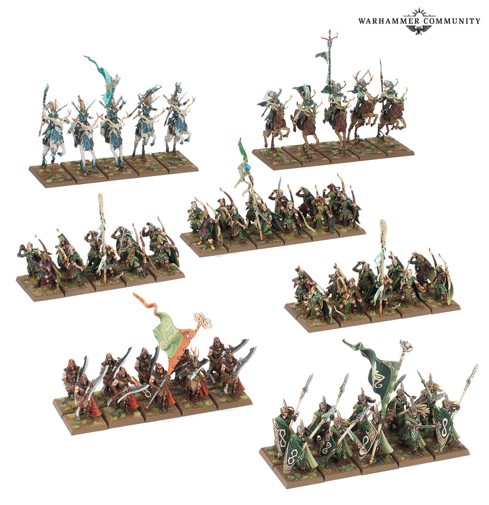 THE OLD WORLD BATTALION: WOOD ELF REALMS