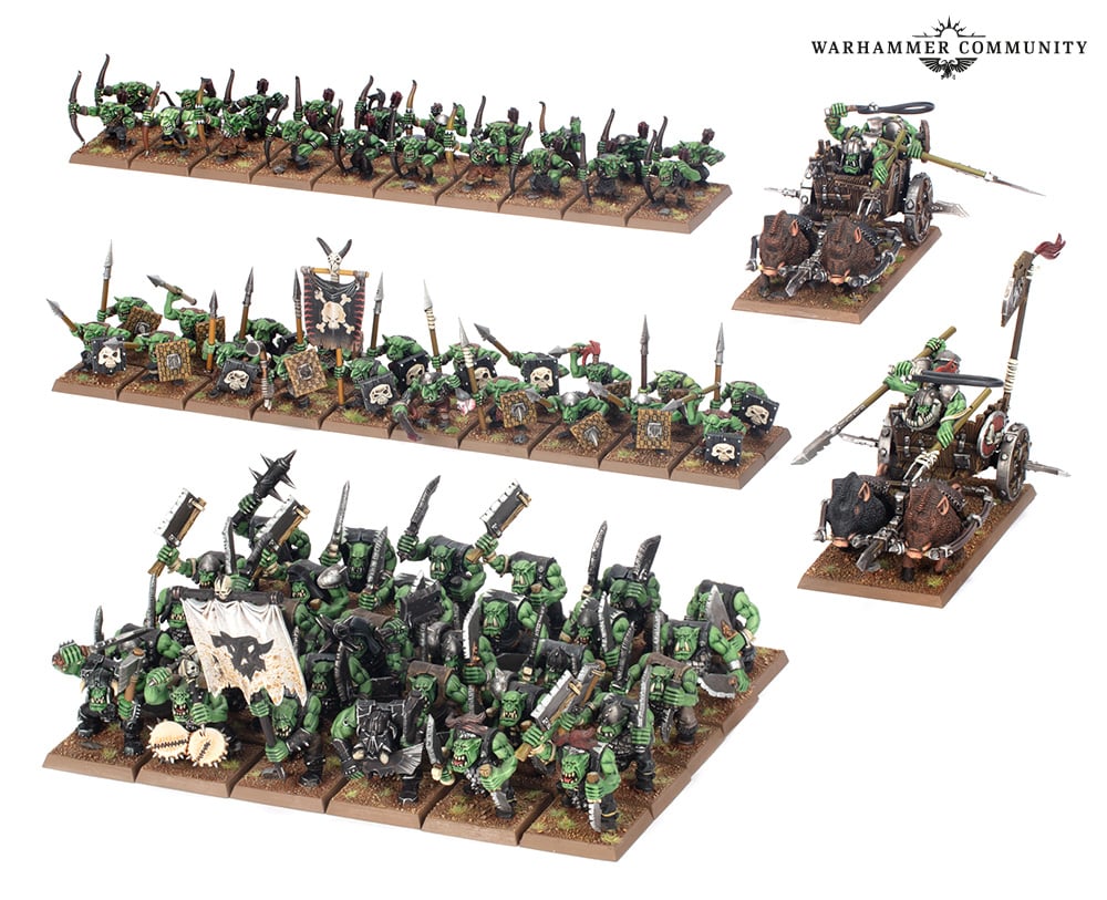 THE OLD WORLD BATTALION: ORC & GOBLIN TRIBES