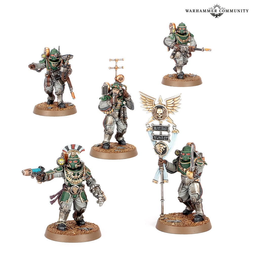HORUS HERESY SOLAR AUXILIA: TACTICAL COMMAND SECTION