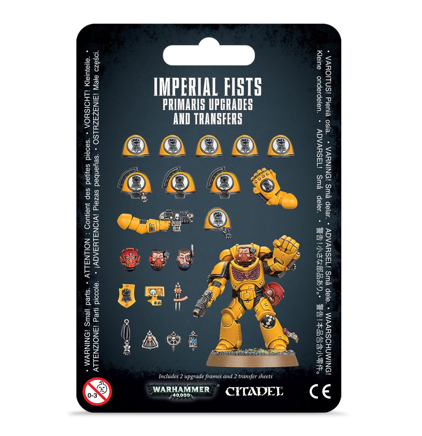 IMPERIAL FISTS: PRIMARIS UPGRADES & TRANSFERS