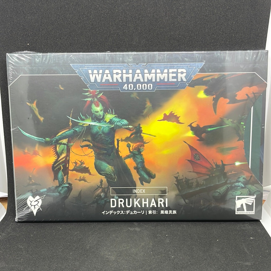 WARHAMMER 40000 INDEX CARDS: DRUKHAI (ENG)