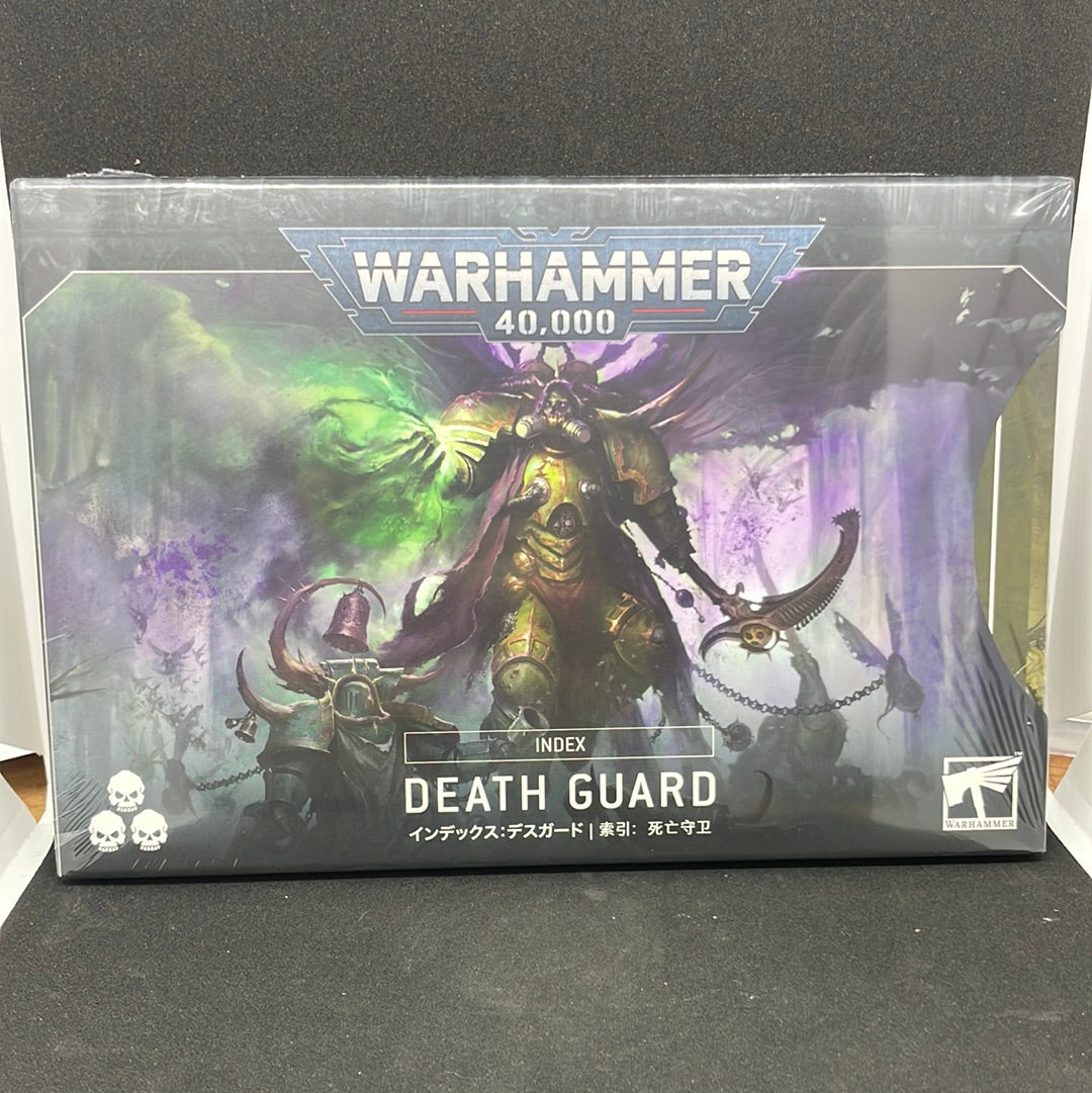 WARHAMMER 40000 INDEX CARDS: DEATH GUARD (ENG)