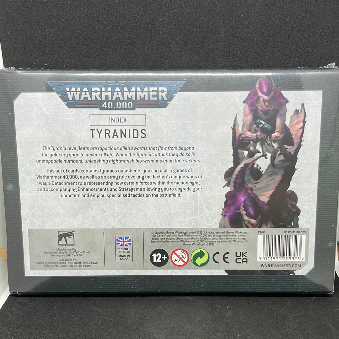 WARHAMMER 40000 INDEX CARDS: TYRANIDS (ENG)