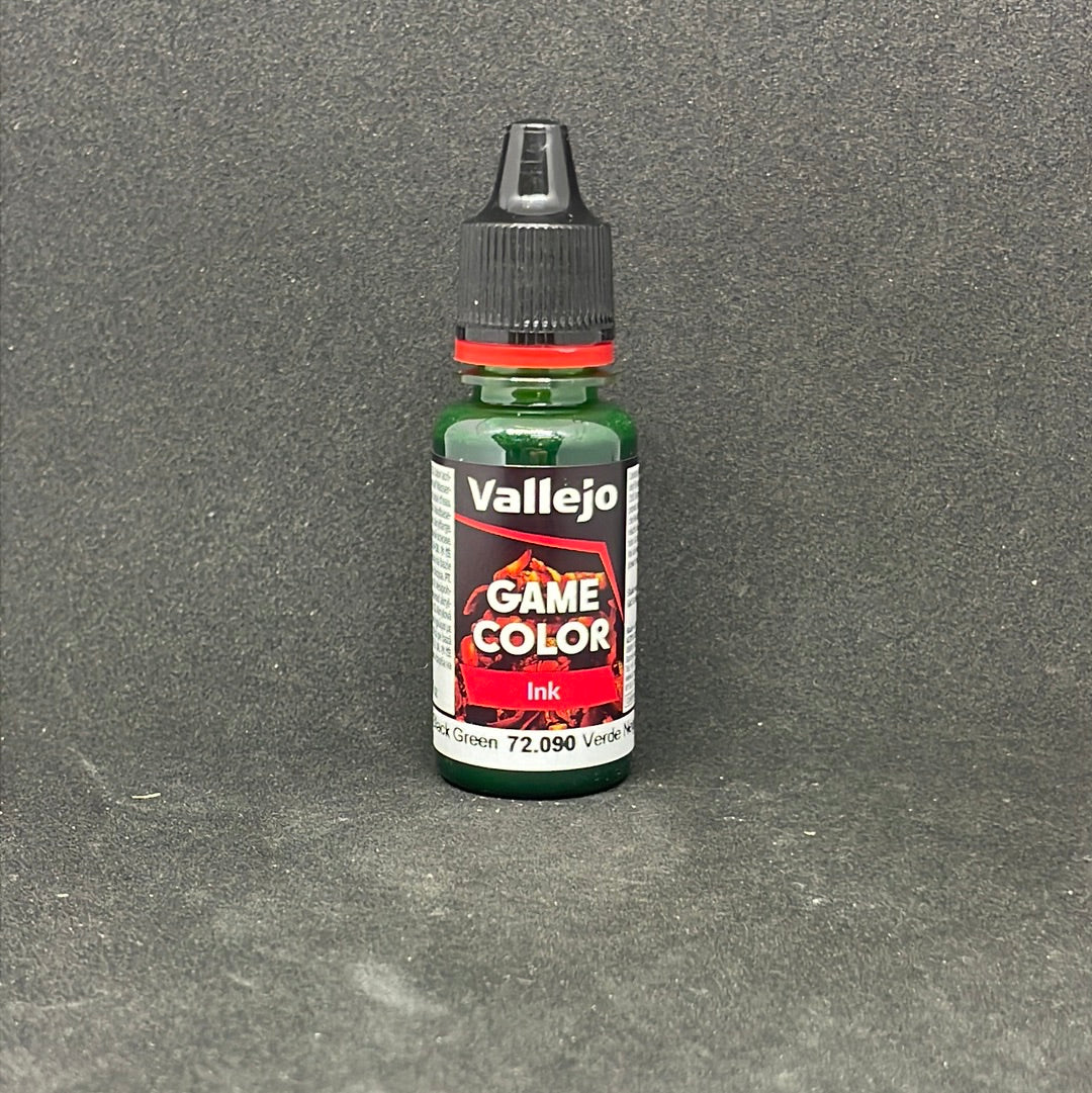 Game Color Ink 090: Black Green