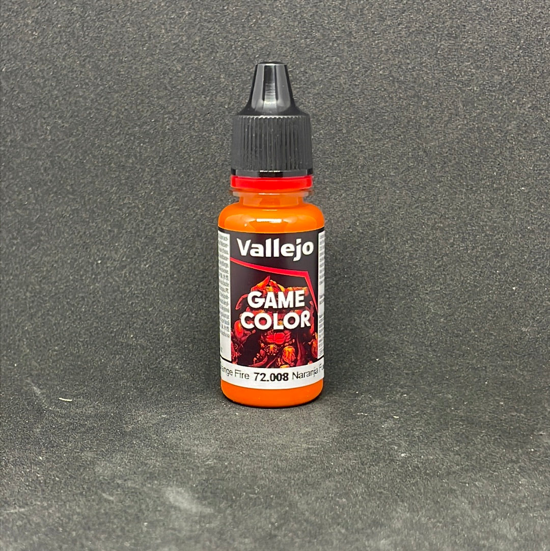 Game Color 008: Orange Fire