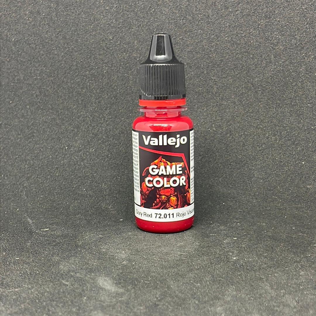 Game Color 011: Gory Red