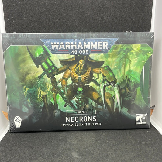 WARHAMMER 40000 INDEX CARDS: NECRONS (ENG)