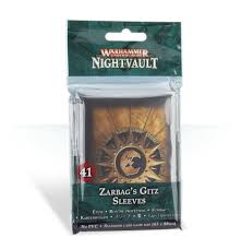 WARHAMMER UNDERWORLDS NIGHTVAULT SLEEVES: ZARBAG?? GTZ
