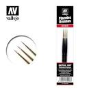 Detail Set Kolinsky-Tajmyr (4/0, 3/0 & 2/0)