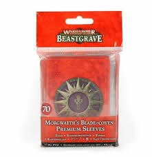 WARHAMMER UNDERWORLDS BEASTGRAVE SLEEVES: MORGWAETH?? BLADE-COVEN