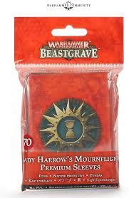 WARHAMMER UNDERWORLDS BEASTGRAVE SLEEVES: LADY HARROW?? MOURNFLIGHT