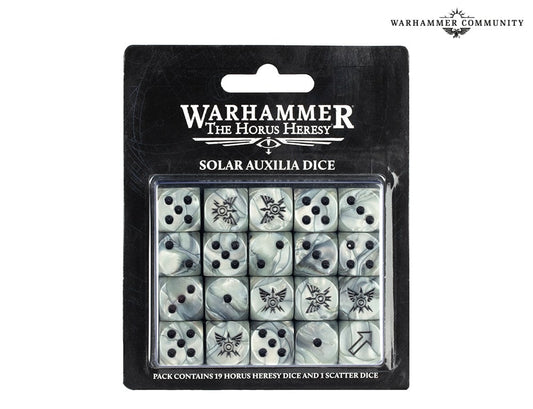 HORUS HERESY DICE SET: SOLAR AUXILIA
