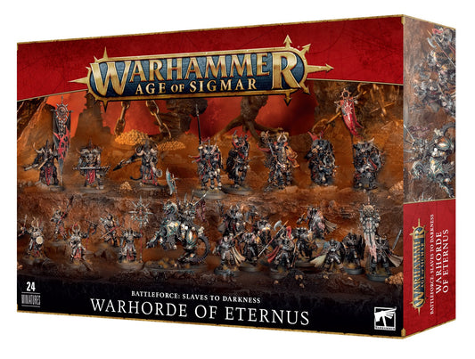 AGE OF SIGMAR BATTLEFORCE: SLAVES TO DARKNESS WARHORDE OF ETERNUS