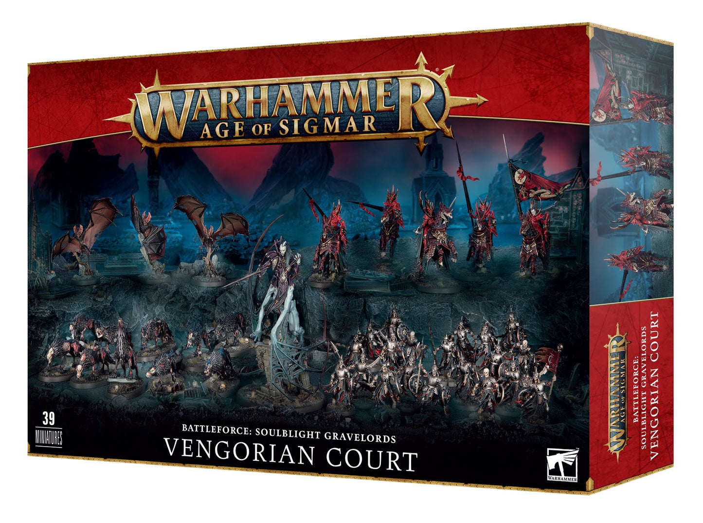 AGE OF SIGMAR BATTLEFORCE: SOULBIGHT GRAVELORDS VENGORIAN COURT