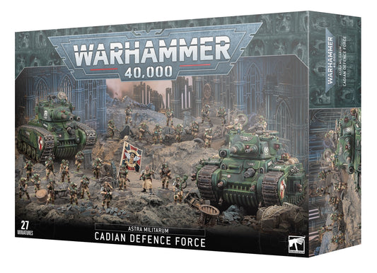 WARHAMMER 40000 BATTLEFORCE: ASTRA MILITARUM CADIAN DEFENCE FORCE