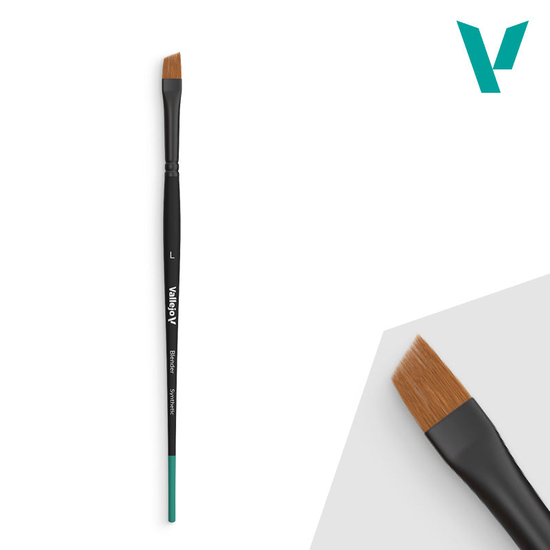 Flat Angled Brush : Large
