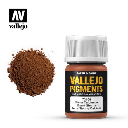 Vallejo Pigments 73106 Burnt Sienna