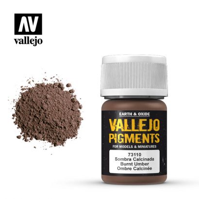 Vallejo Pigments 73110 Burnt Umber
