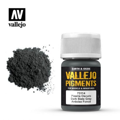 Vallejo Pigments 73114 Dark Slate Grey