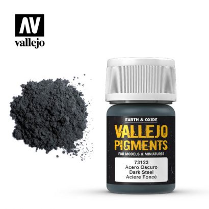 Vallejo Pigments 73123 Dark Steel