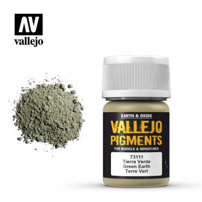Vallejo Pigments 73111 Green Earth