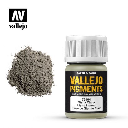 Vallejo Pigments 73104 Light Sienna
