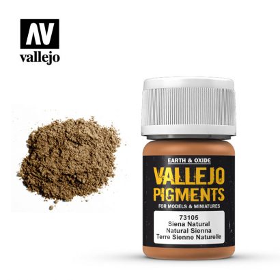 Vallejo Pigments 73105 Natural Sienna