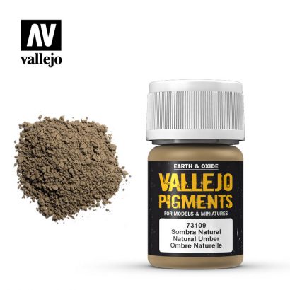Vallejo Pigments 73109 Natural Umber