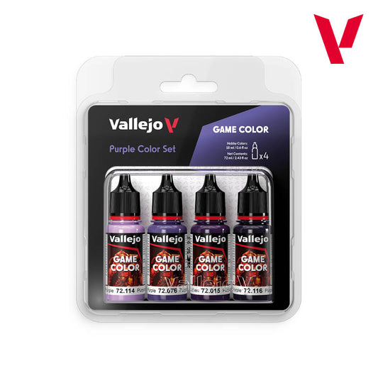 GAME COLOR SET: PURPLE 4x18ml