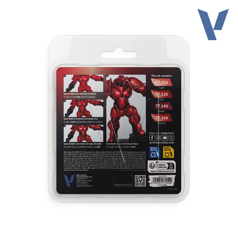 TMM Color Set - 77254 Ruby Red
