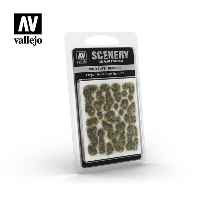 Vallejo Scenery SC414 Large Wild Tuft - Burned