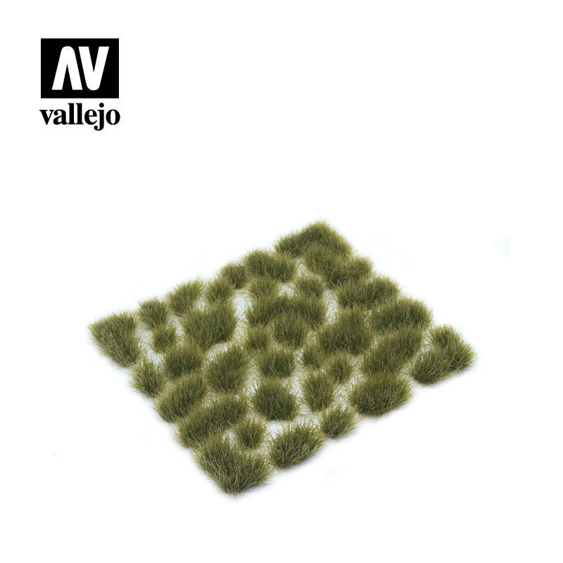 Vallejo Scenery SC415 Large Wild Tuft - Dry Green