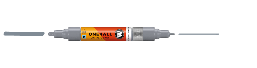 ONE4ALL ACRYLIC TWIN 203 COOL GREY PASTEL