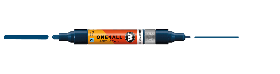 ONE4ALL ACRYLIC TWIN 027 PETROL